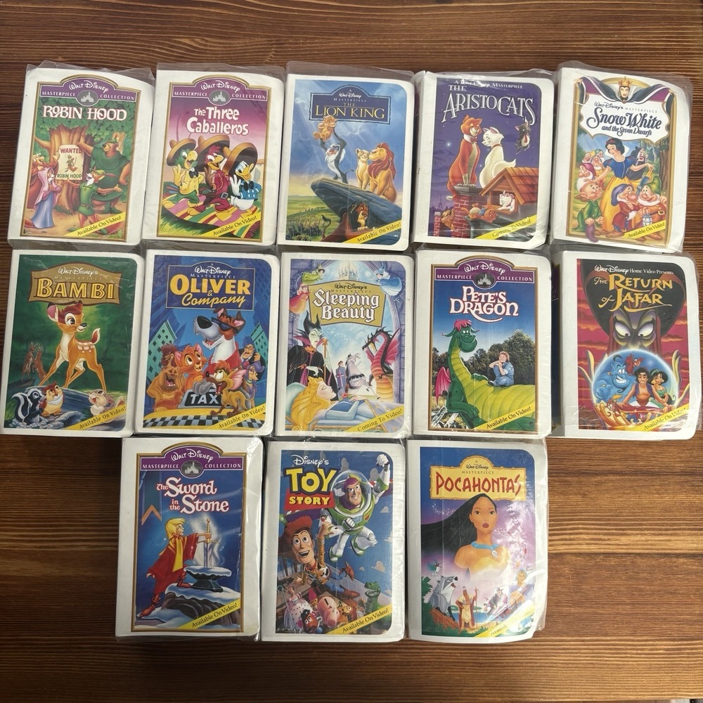 1995/1996  McDonald's Walt Disney Masterpiece Collection Happy Meal Toys Lot 13